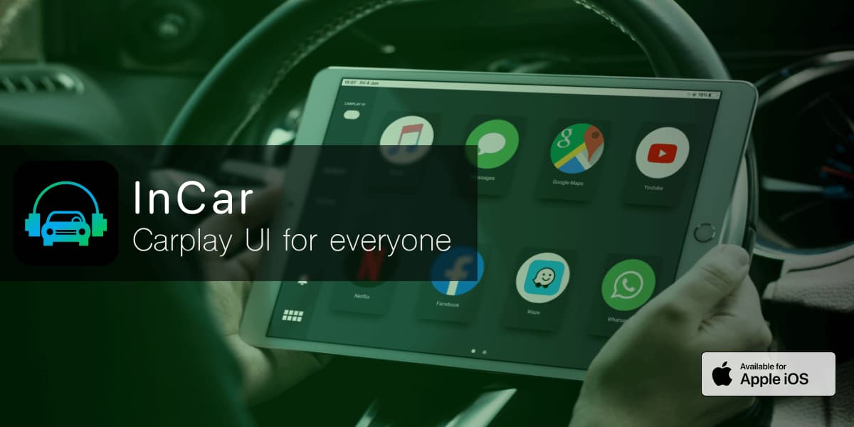 InCar - iPhone / iPad Carplay Alternative