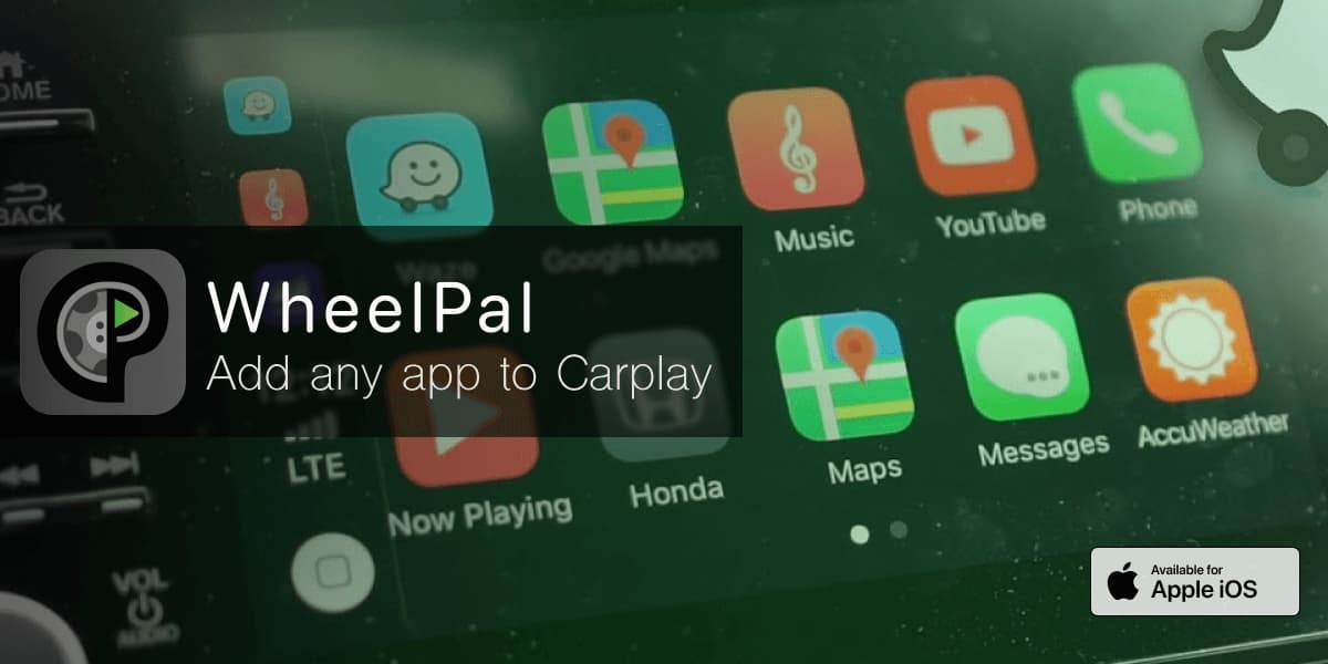WheelPal iOS App - Add / Install Any App to Carplay using WheelPal
