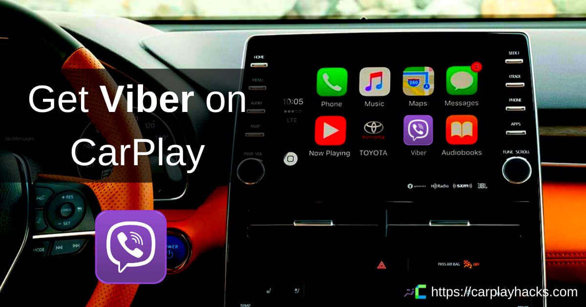 How to install Viber on Apple CarPlay (any iOS version).