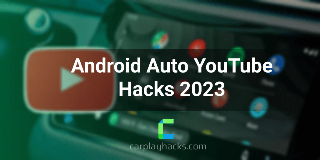 Android Auto YouTube Hack 2023- No Root Required
