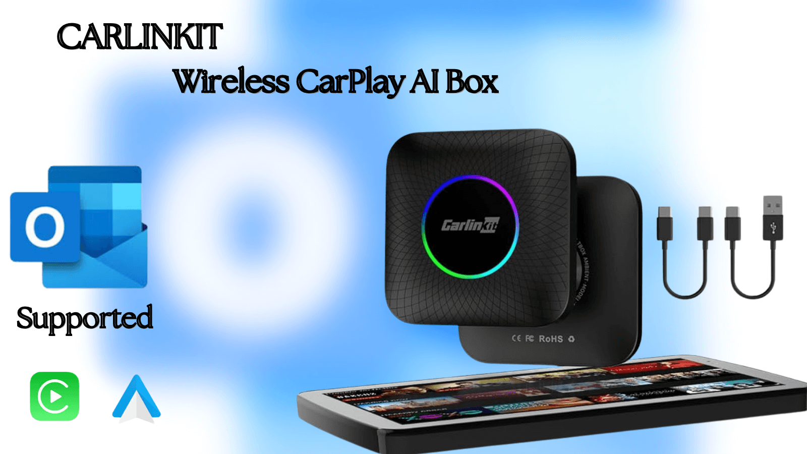 Carlinklit Wireless Carplay Adapter