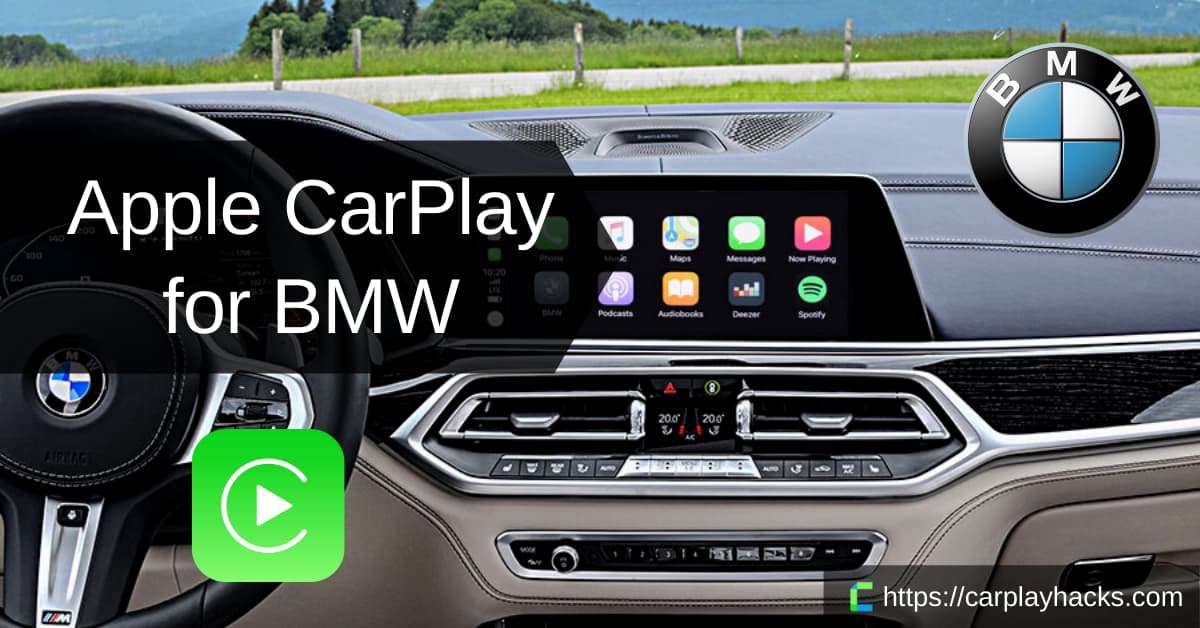 Apple CarPlay for BMW 2023