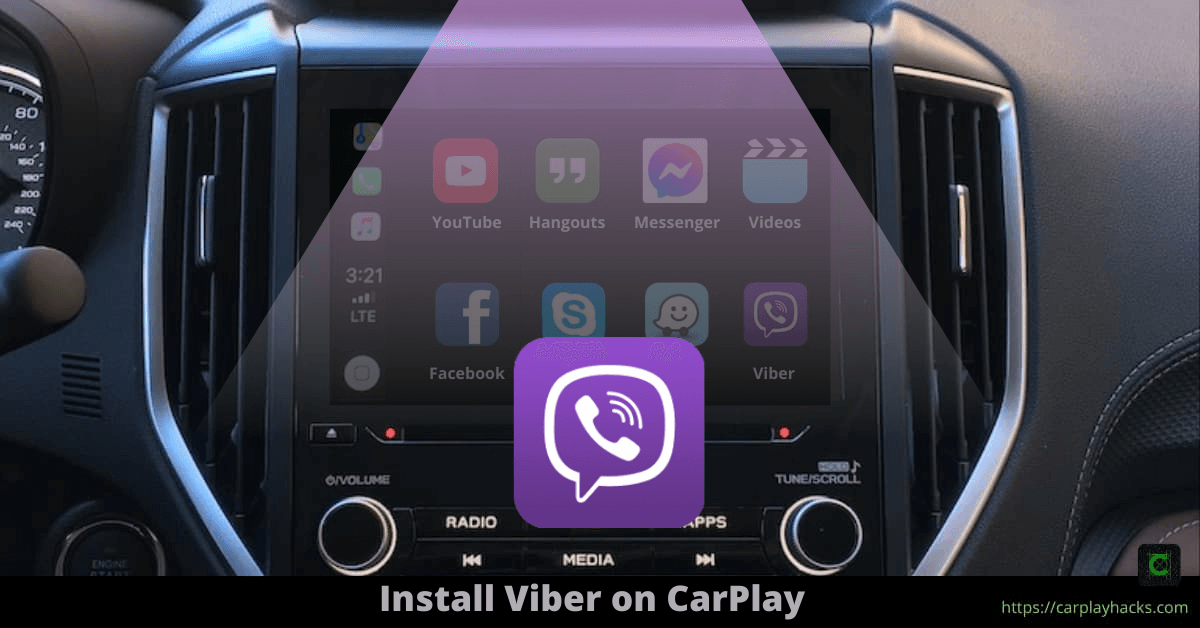 How to install Viber on Apple CarPlay (any iOS version).
