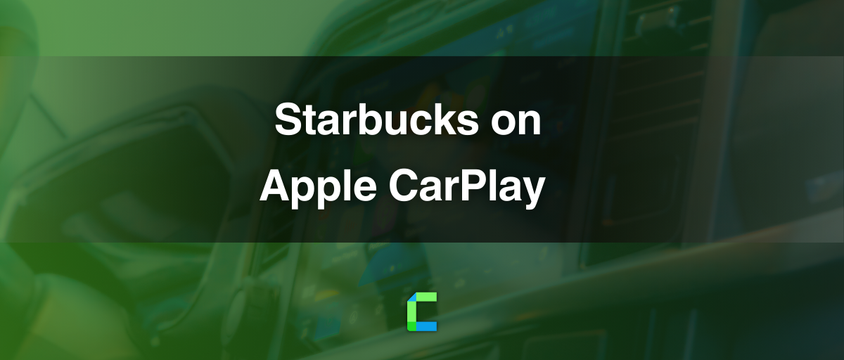 Get Starbucks on Apple CarPlay