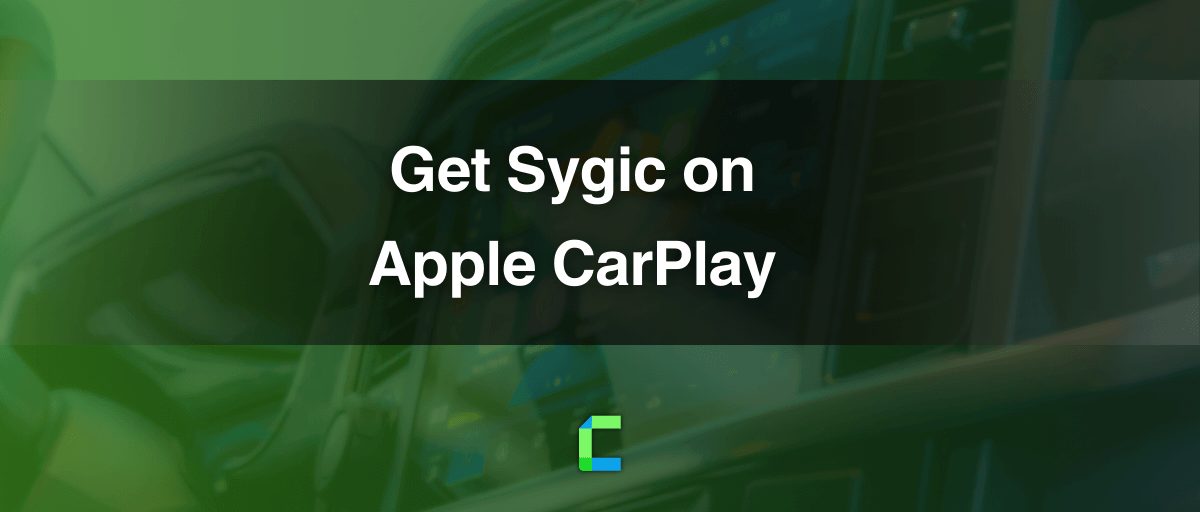 Sygic app on Apple CarPlay