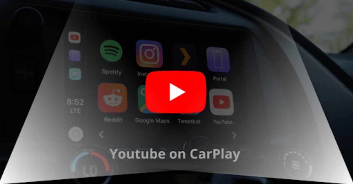 CarPlay YouTube Hack : Watch YouTube on CarPlay with/ Without Jailbreak