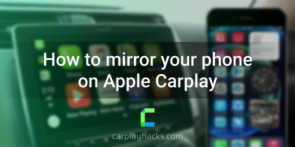 Mirror CarPlay with/without Jailbreak